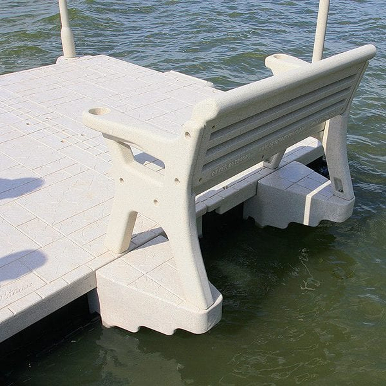 Wave Armor Dock Bench Attachment System