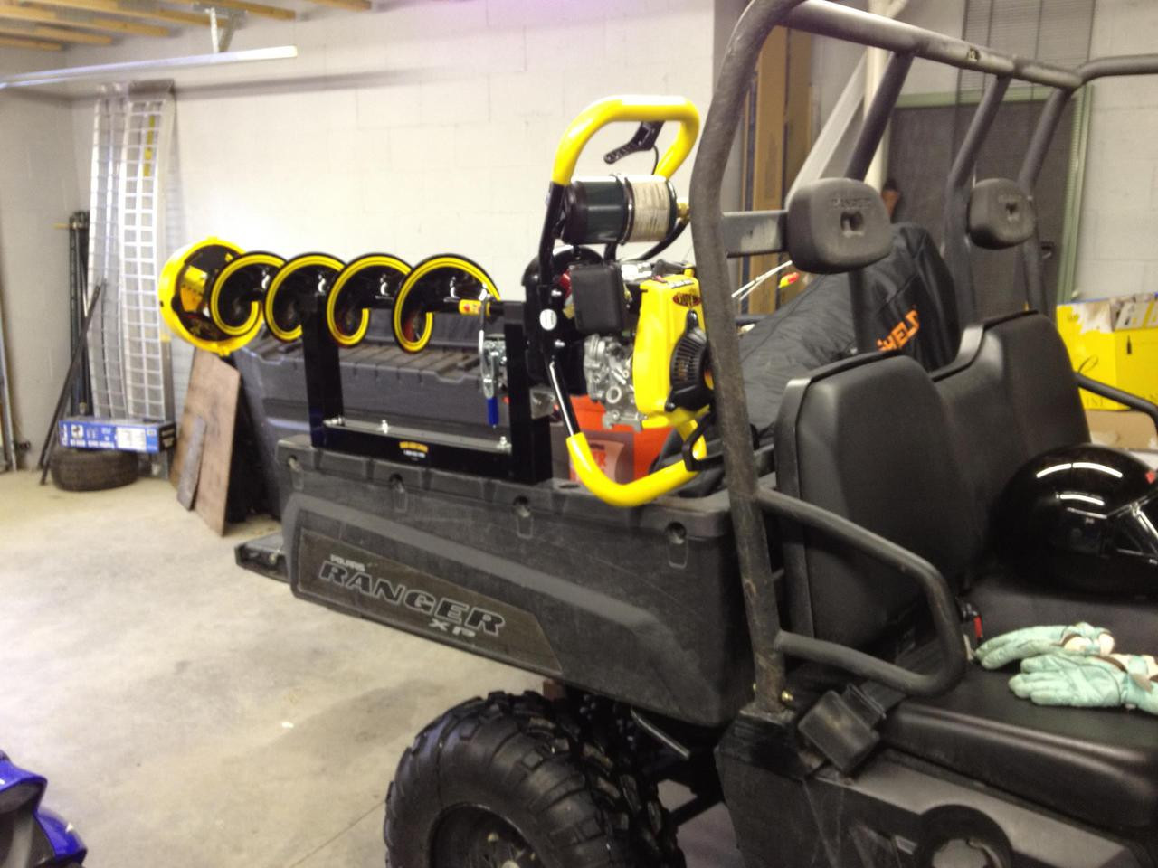 Digger Ice Auger Carrier Rack Mount for ATV Snowmobile UTV