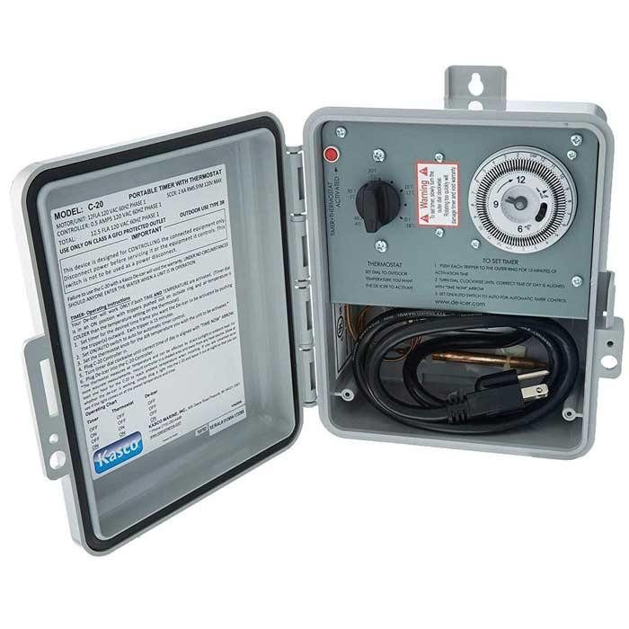 Kasco De-Icer Thermostat Controller | C-20 Model | The Weeders Digest