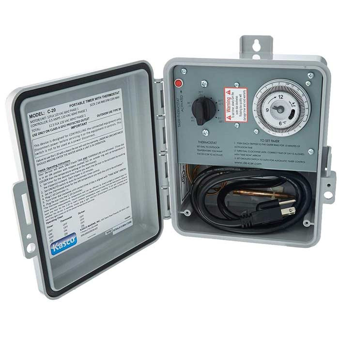 Kasco De-Icer Thermostat | De-Icer Timers