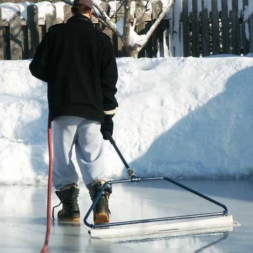Homemade Rink Resurfacer NiceIce | Backyard Ice Rink Resurfacer | 52 Inch | The Weeders Digest