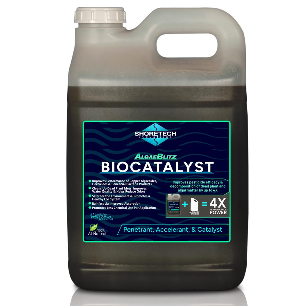 Biocatalyst - Aquatic Algaecide & Herbicide Adjuvant Penetrant Accelerant |  AlgaeBlitz