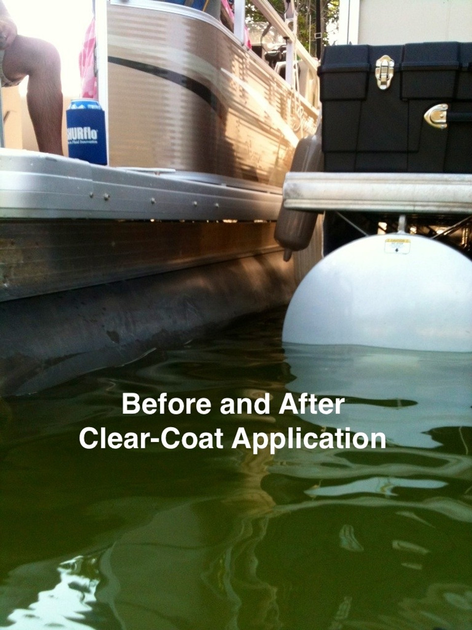 Toon-Brite Pontoon & Dock Aluminum Cleaner & Protective Clear-Coat Kit