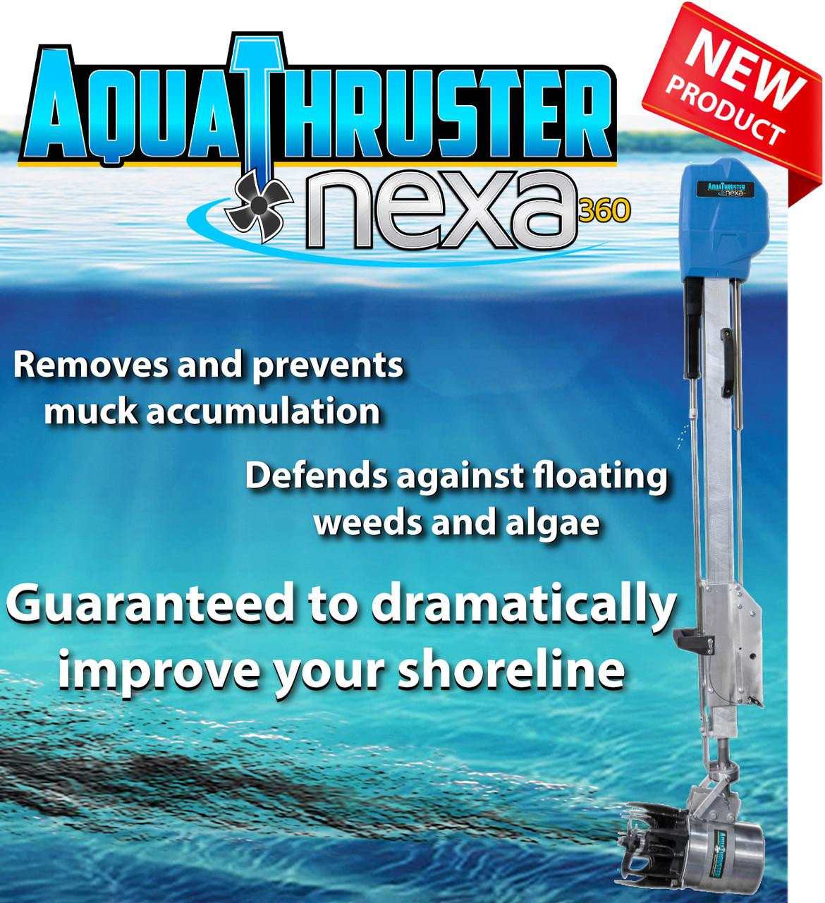 AquaThruster™ Nexa 360 | Lake Muck Blower | Underwater Fan