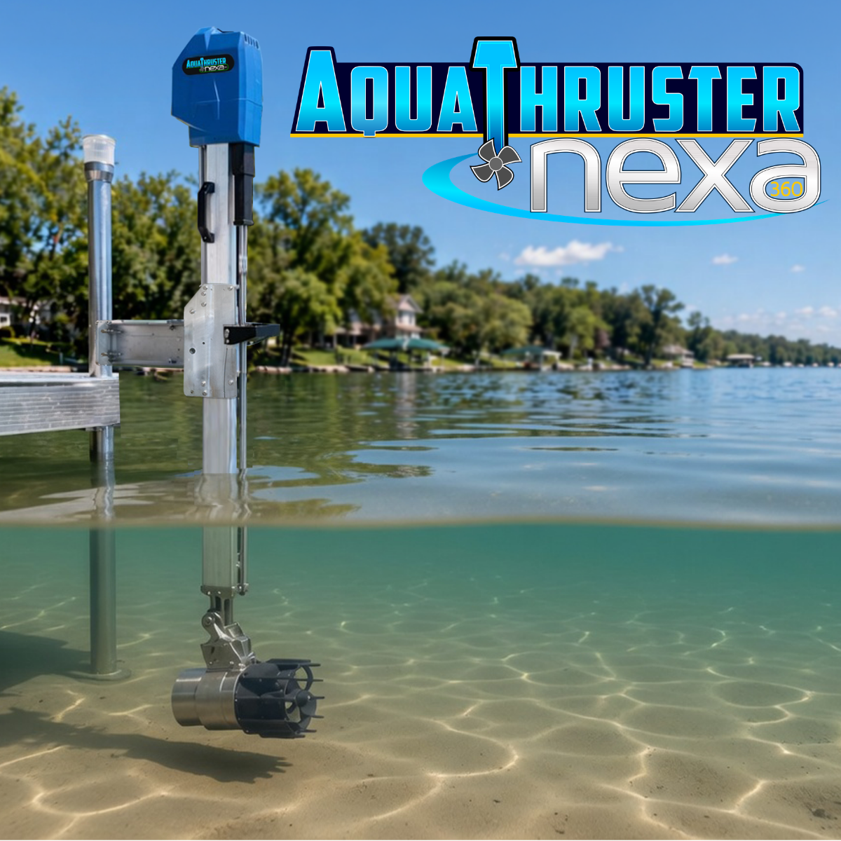 5G対策/水素/マインドフルネス/水素風呂スターターキット AquaThruster™ Nexa 360 | Lake Muck Blower | Underwater Fan