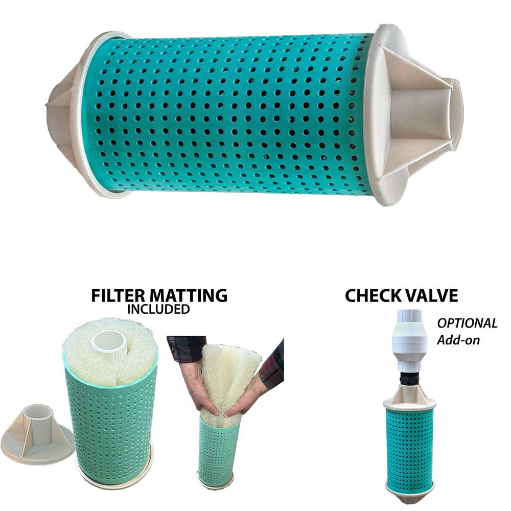 Filter Matting Pad for Big Foot Filter - 80Ga