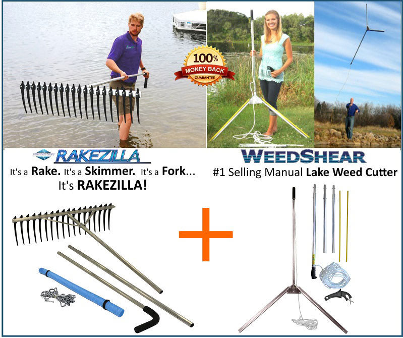 RakeZilla: Best Lake & Pond Rake for Weed Removal