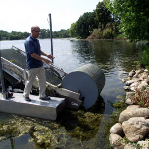 Eco-Harvester Lake Weed Processing System