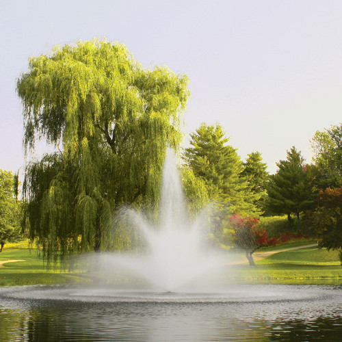 Kasco Marine Floating Pond Lake Fountains with lights lighting LED colorful lights for fountain