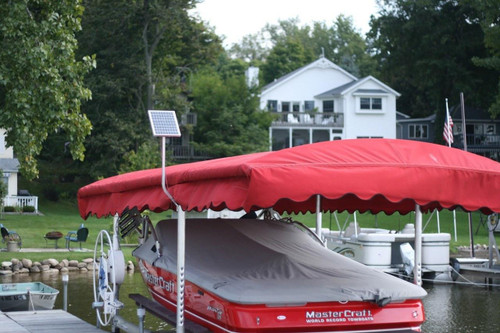 Solar Charging Station for Boat Lift & Dock