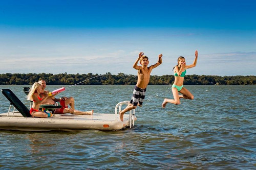 Otter Island Swim Raft
