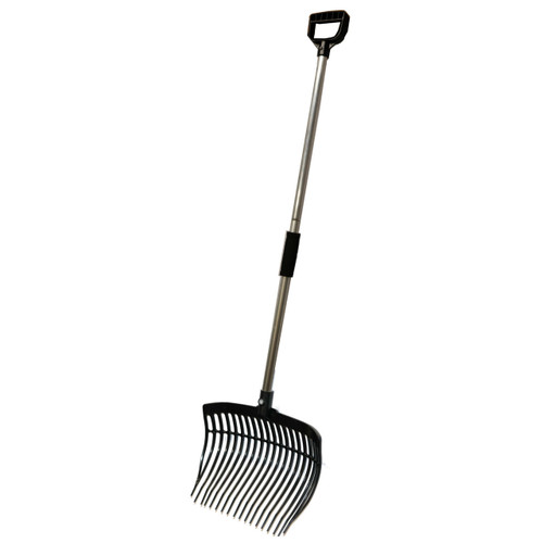 The Tuff Fork - Durable light weight aquatic weed scoop for cleaning & removing dead weeds from beach
