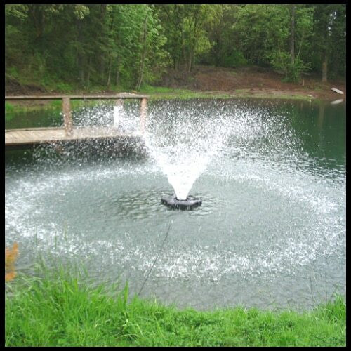 Floating Pond Fountain Pump