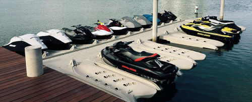Floating Jet Ski Ports PWC Lifts | Wave Armor