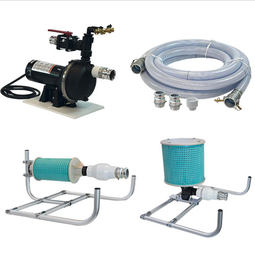 Lake irrigation pump package for lawn and garden watering from Weeders Digest
