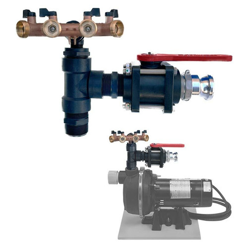 4-Port + Ball Valve Assembly