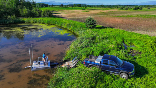 Eco-Force | Suction Weed Harvester, Dredge, & Skimmer