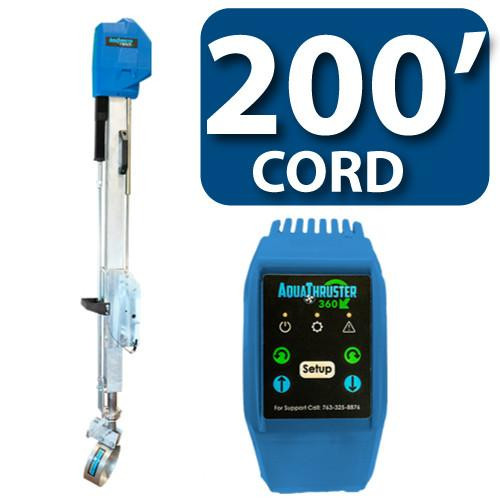 AquaThruster Nexa 360 with 50ft Cord | Compact Lake Muck & Weed Blower