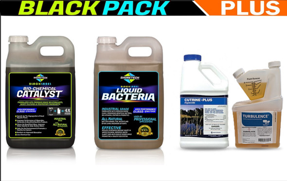 Algaecide All natural beneficial bacteria liquid muck digester pellets package for pond lake algae and muck removal