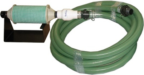 40 gallon Filter w/Filter Matting & Stand With 33' Suction Hose and Check Valve