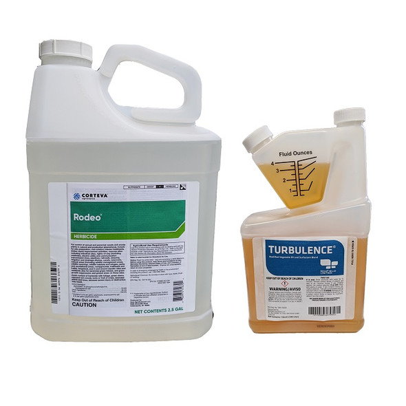 Rodeo herbicide with adjuvant