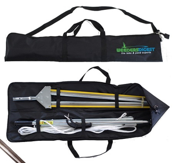 The WeedShear's protective carrying case is a great way to make transporting your Weed Shear safe and easy.