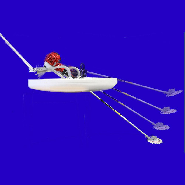 Aquatic Vegetation Groomer Float Attachment