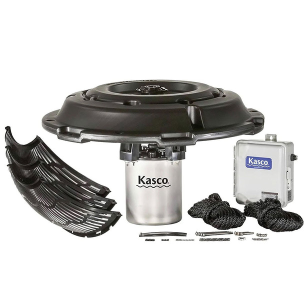 Kasco Marine Floating Pond Lake Fountains with lights lighting LED colorful lights for fountain