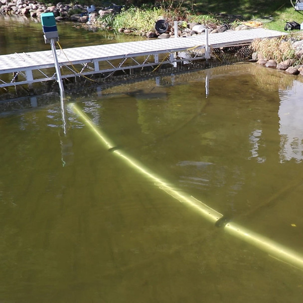 Lake Groomer with a clean dock area