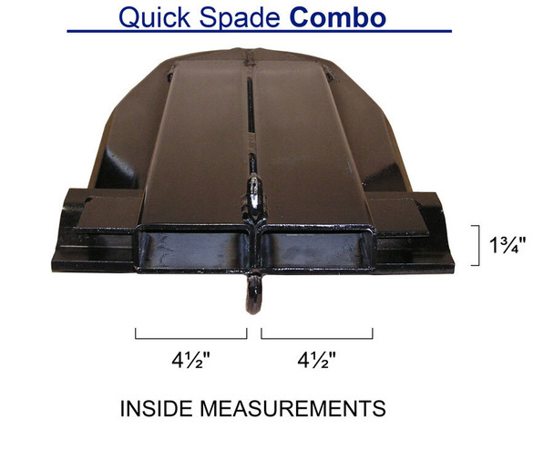 Quick Spade Combo Fork / Bucket Attachment