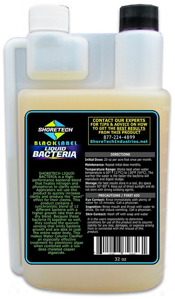 Concentrated Liquid Water Clarifier bacteria enzymes for lakes and ponds