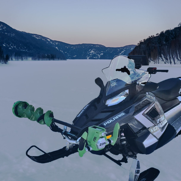 Jaws of Ice Snowmobile | Ice Auger Carrier