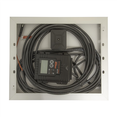 Digital solar charge controller included with the 12V solar battery charging system