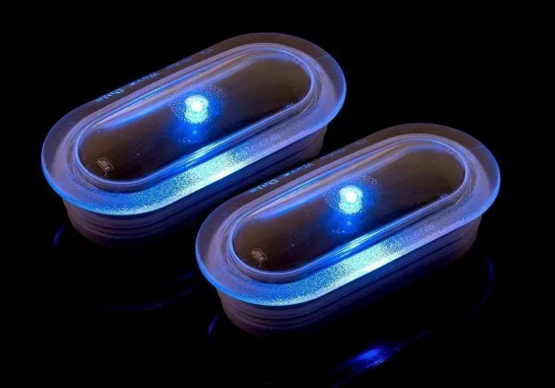 Solar Wave Dots Wireless Lights - 2 pack