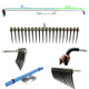 Rake Zilla | Lake Rake For Weeds | Large Beach Rake with Long Tines