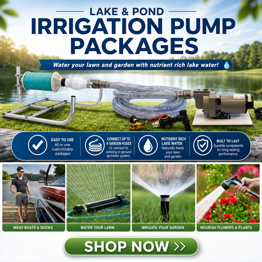 Weeders Digest Lake and Pond Irrigation Pumps
