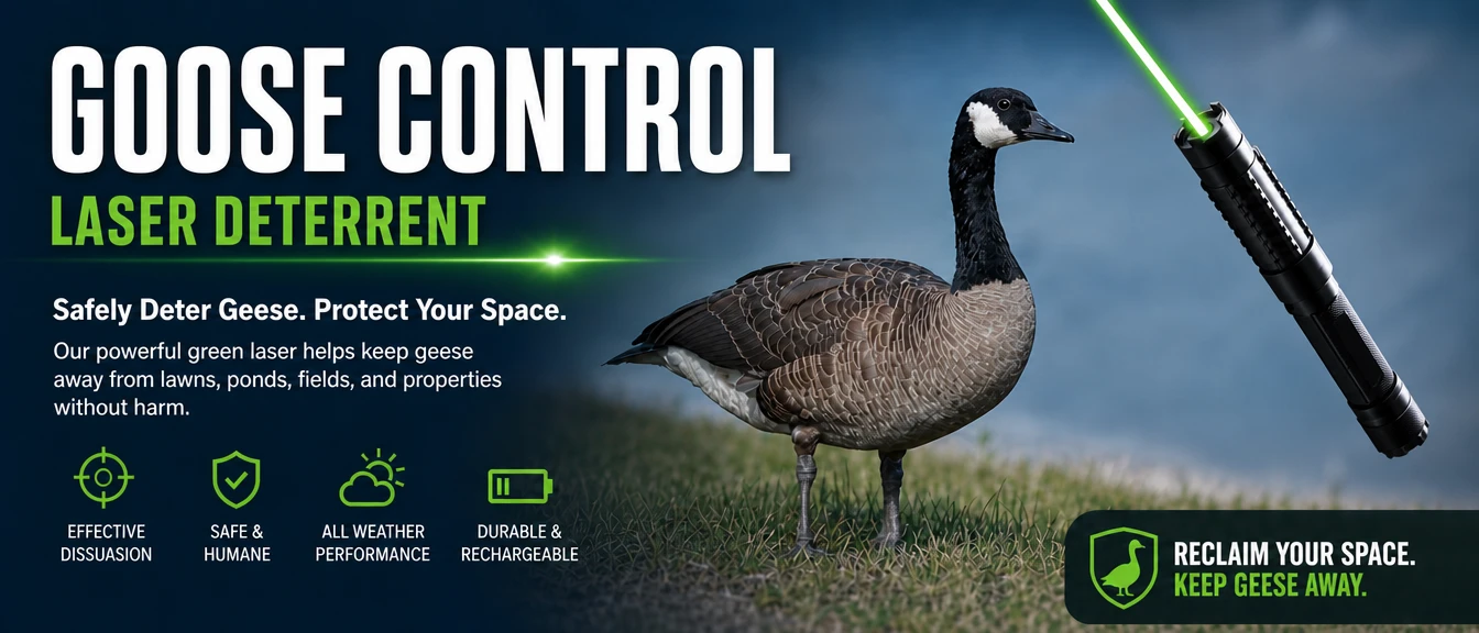 Goose Control High-Power Green Laser Deterrent