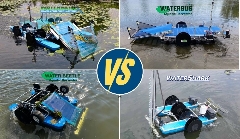 Weed Raptor Choosing the Right Remote-Controlled Aquatic Weed Harvester | Comparing ...