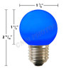 LED G48 E27 Base Blue