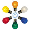 10 watt S11 Transparent Color Options