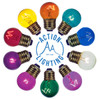 7watt G12.5 Transparent Color Options