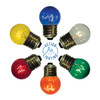 7.5 watt S11 Medium Base Transparent Color Options