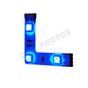 L Connector for 10mm Flex SMD LED Strip - Blue