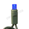 Waterproof 50L Wide Angle LED String Blue