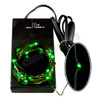 36 Micro LED Battery Light Set - Green