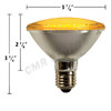 PAR30 LED E27 Medium Base Bulbs (227LEDPAR30)