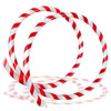 In this delightful photo, a 36' CROWN LED Candy Cane Rope Light steals the spotlight. Stretching across the frame, the rope light is adorned with alternating red and white candy cane stripes, instantly evoking the spirit of the holiday season. The vibrant colors and gentle glow create a whimsical and festive ambiance. The 36-foot length allows for versatile placement, whether it's winding around a Christmas tree, framing a porch, or illuminating a walkway. This photo captures the joy and excitement of the holiday season, showcasing the CROWN LED Candy Cane Rope Light as a must-have addition to your Christmas decor. Get ready to delight and enchant both young and old with the charming allure of this captivating lighting display.