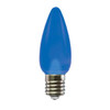 The picture features a captivating set of C9 LED E17 Frosted Smooth MINLEON Retrofit Christmas Bulbs in a vibrant blue color. These bulbs are specifically designed for the holiday season, providing a modern and eye-catching lighting option.

Each bulb showcases a frosted smooth finish, creating a soft and diffused glow when illuminated. With an E17 base, these bulbs are easy to install and compatible with various lighting setups commonly used during Christmas decorations.

The LED technology incorporated in these bulbs offers energy efficiency and long-lasting performance. They consume less power compared to traditional bulbs, allowing for cost savings while still providing a bright and vibrant illumination.

The striking blue color adds a sense of wonder and enchantment to your Christmas decor. It creates a cool and serene ambiance, evoking the feeling of a winter wonderland or a starry night sky.

Enhance your holiday lighting with these C9 LED E17 Frosted Smooth MINLEON Retrofit Christmas Bulbs in blue. Their modern design, energy efficiency, and mesmerizing blue glow will transform your space into a magical and captivating setting, capturing the essence of the holiday spirit.