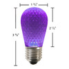 227MSMDS14: S14 E27 Faceted Sign Bulb - 10 Per Pack