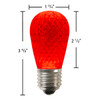 227MSMDS14: S14 E27 Faceted Sign Bulb - 10 Per Pack